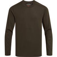 Herren Langarmshirt in Uni-Farbe