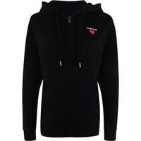 Klassischer Reißverschluss-Hoodie mit Herzlogo