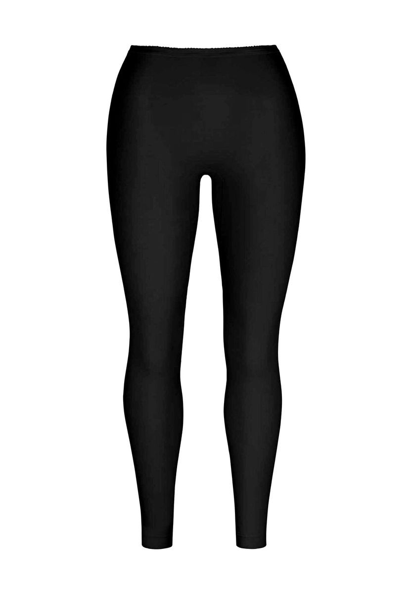 Hochgeschnittene Leggings aus Baumwollmischung