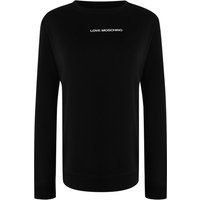 Klassisches schwarzes Logo-Sweatshirt
