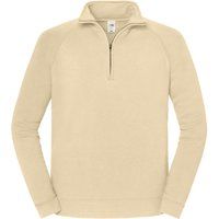 Premium Herren Sweatshirt mit Viertelreißverschluss