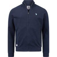 Herren Sweatjacke mit Stehkragen