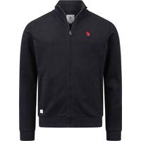 Herren Sweatjacke mit Stehkragen