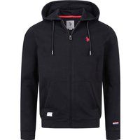 Herren Sweatjacke mit Reißverschluss und Kapuze