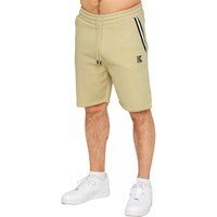 Herren Fleece-Shorts mit Banddetail