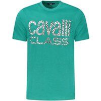 Cavalli Class Baumwoll T-Shirt mit Grafikdruck