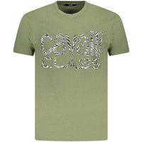Cavalli Class Baumwoll T-Shirt mit Grafikdruck