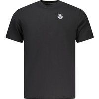 Klassisches Baumwoll-T-Shirt mit Rundhalsausschnitt
