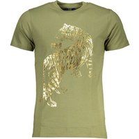Baumwoll-T-Shirt mit grafischem Löwenprint