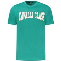 Baumwoll-T-Shirt mit grafischem Löwenprint