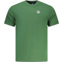 Baumwoll T-Shirt mit Rundhalsausschnitt