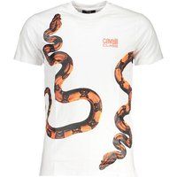 Lässiges Baumwoll-T-Shirt mit Logo-Print