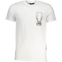 Lässiges Baumwoll-T-Shirt mit Logo-Print
