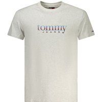 Heather Graues Baumwoll-Logo-T-Shirt