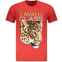 Grafik Leopard Print T-Shirt mit Rundhalsausschnitt
