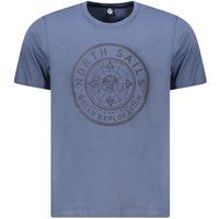 Baumwoll T-Shirt mit Grafikprint