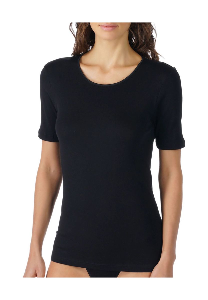 mey Unterhemd "NOBLESSE", Rundhals, für Damen, schwarz, 38