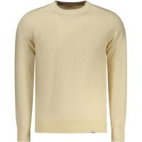 Herren Beige Langarm Pullover