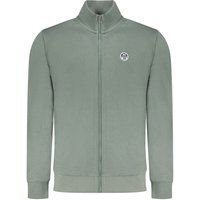 Herren Baumwoll Sweatshirt mit Reißverschluss