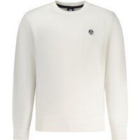 Klassisches Baumwoll-Sweatshirt mit Rundhalsausschnitt