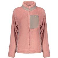 Damen Fleecejacke mit Reißverschluss, Rosa