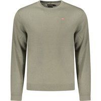 Herren Wollpullover mit Rundhalsausschnitt