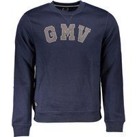 Herren-Pullover-Sweatshirt mit Rundhalsausschnitt und Logo