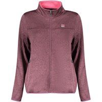 Damen Fleece Sweatshirt mit Reißverschluss