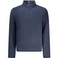 Herren Fleece Sweatshirt mit Viertelreißverschluss
