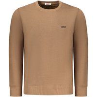 Bequemes Baumwoll-Sweatshirt mit Rundhalsausschnitt