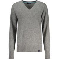 Eleganter Strickpullover mit V-Ausschnitt