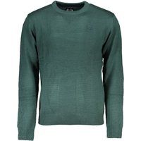 Grüner Baumwollmischpullover für Herren