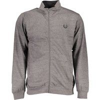 Graues Herren Sweatshirt mit Reißverschluss
