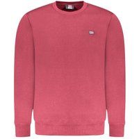 Klassisches rotes Sweatshirt mit Rundhalsausschnitt