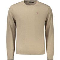 Herren Leichtgewichtiger Wollpullover mit Rundhalsausschnitt