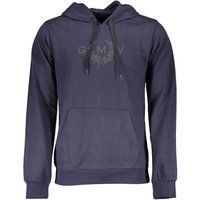 Herren Baumwollmischung Logo-Kapuzenpullover