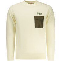 Herren Langarm-Sweatshirt mit aufgesetzter Tasche