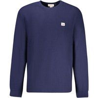 Herren Rundhals Baumwollmischung Pullover