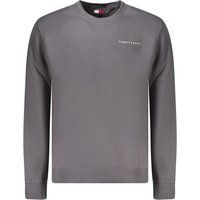Minimalistisches graues Sweatshirt aus Baumwollmischung