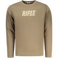 Lässiges Rundhals-Sweatshirt aus Baumwollmischung