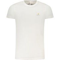 Minimalistisches Baumwoll-T-Shirt mit Rundhalsausschnitt