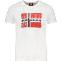 Herren T-Shirt mit Grafikprint aus Baumwolle