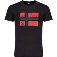 Herren T-Shirt mit Grafikprint aus Baumwolle