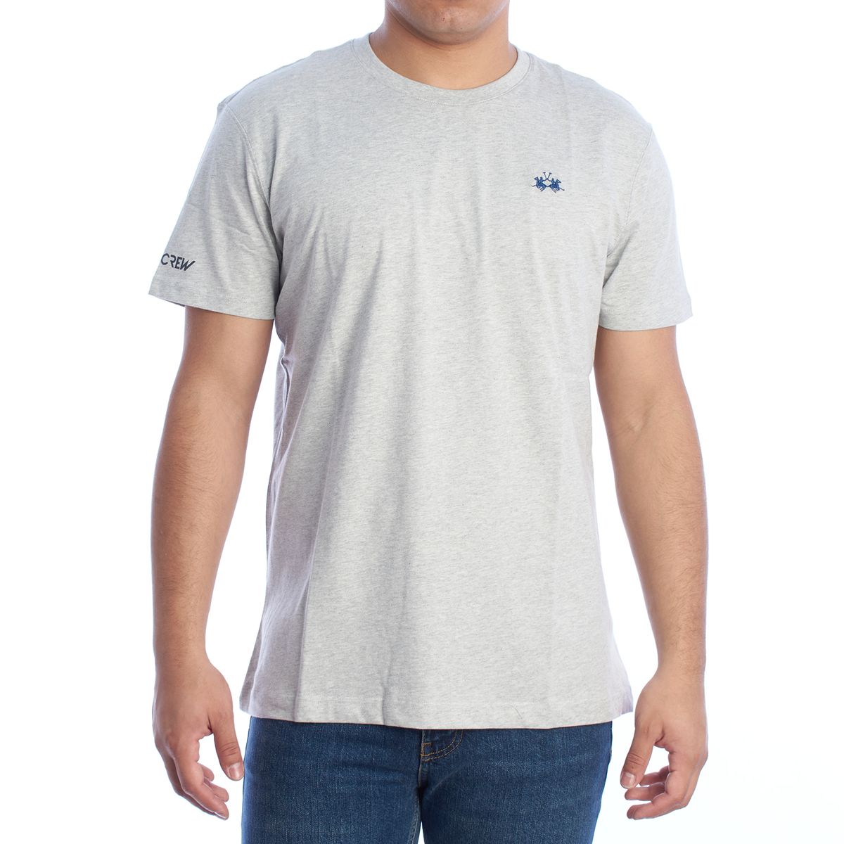 Kurzärmeliges T-Shirt mit Rundhalsausschnitt