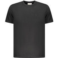 Klassisches Baumwoll-T-Shirt mit Logo-Stickerei