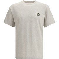 Grafisches Baumwoll-Jersey-T-Shirt
