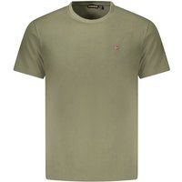 Klassisches Baumwoll-T-Shirt mit Rundhalsausschnitt