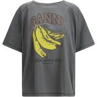 Baumwoll-T-Shirt mit Grafikprint