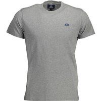 Klassisches Baumwoll T-Shirt mit Rundhalsausschnitt