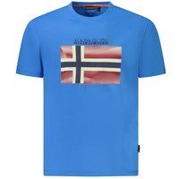 Herren T-Shirt mit Grafikprint und Rundhalsausschnitt